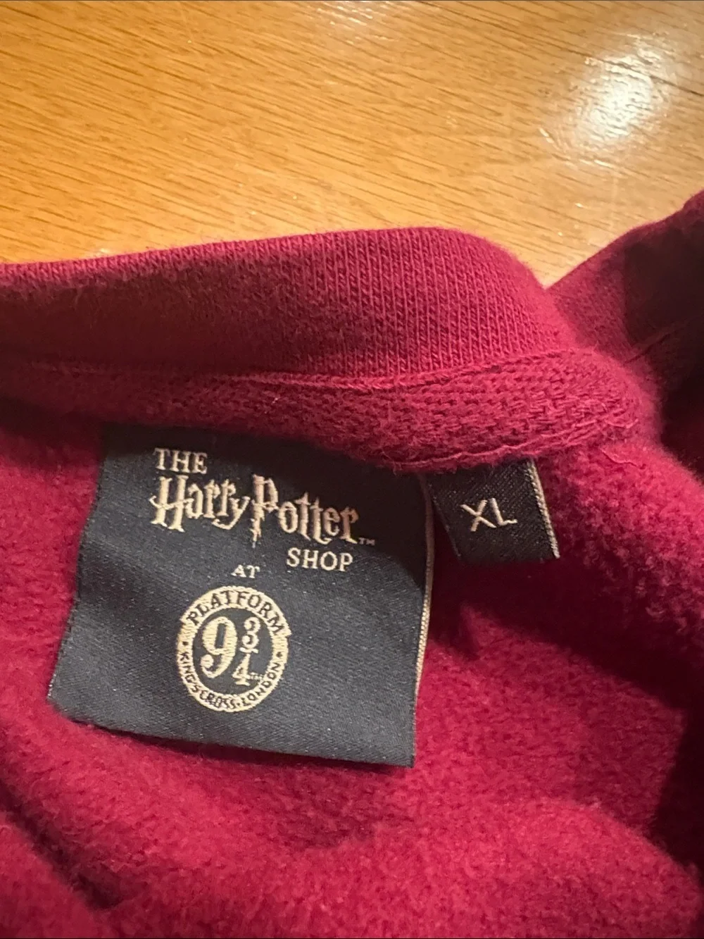 Warner Bros. Burgundy Harry Potter Shop Pullover - Picture 3 of 3